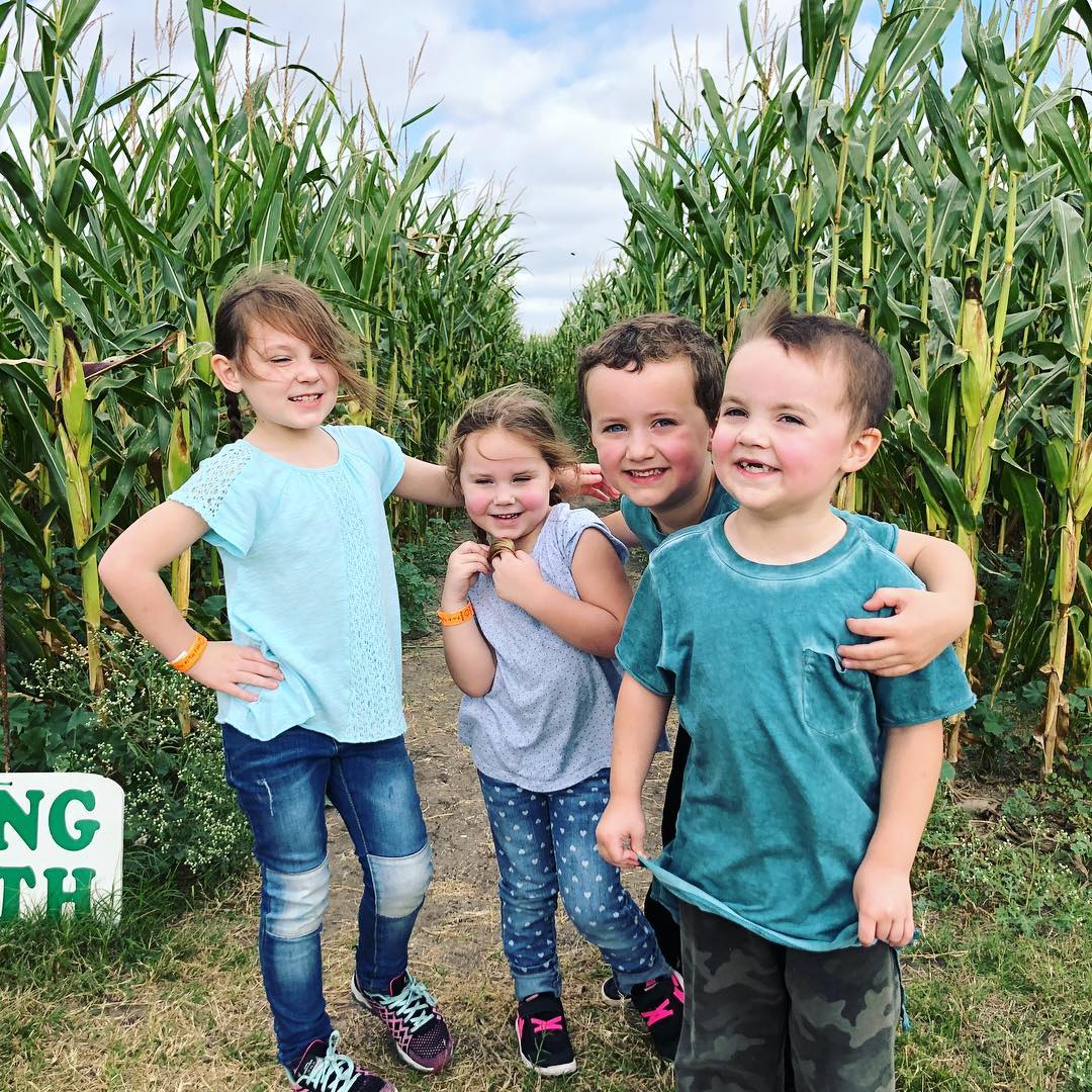 Cousins in the Corn